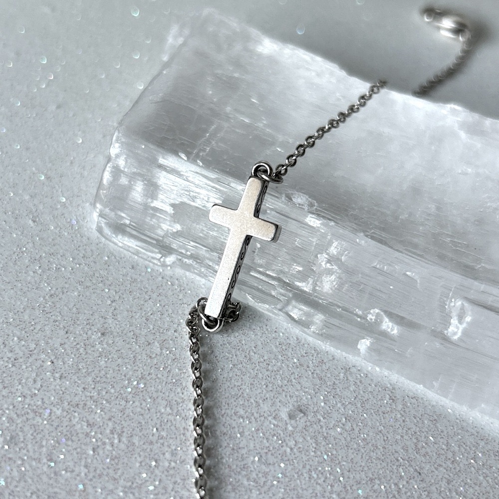 Brighton Inner Shine Cross Anklet NWOT - Picture 4 of 14